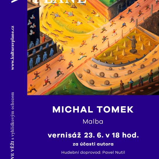 Michal Tomek - vernisáž výstavy